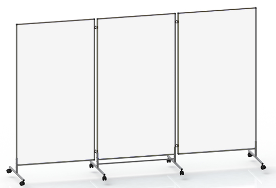 Raumteiler Whiteboard Raumteiler Whiteboard Magnethaftend Mobile