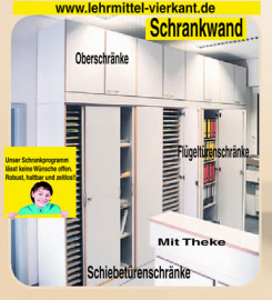 Fügeltürenschränke mit 3 Ordnerhöhen, Schrank 3 OH, Schränke mit